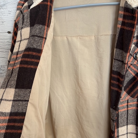 Hyfve women’s flannel jacket. Size large - Picture 5 of 5